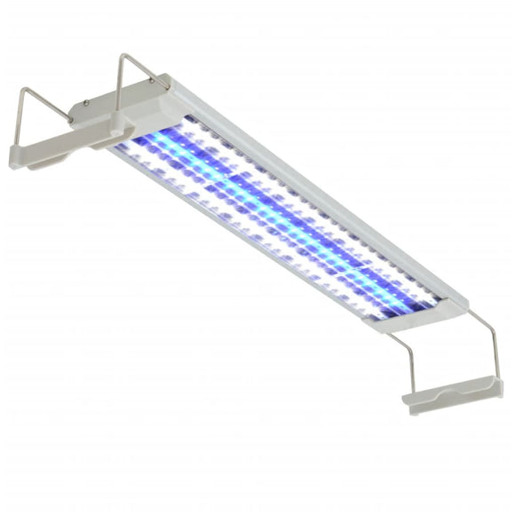 vidaXL Aquarium LED-lamp 50-60 cm aluminium IP67